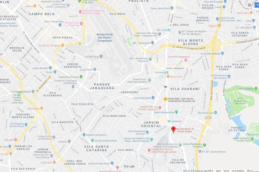 Studio Mobiliado-metro Jabaquara E Spexpo Apartamento *